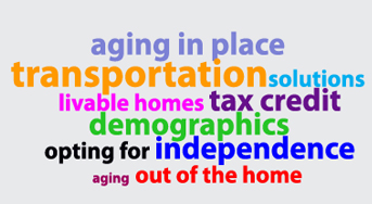aging in place, transportation solutions, demographics